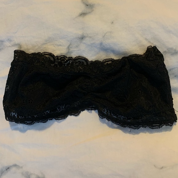Aritzia Other - Aritzia Talula Strapless Black Lace Bralette